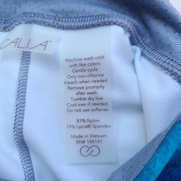 Calia Energize 7/8 Floral Leggings, Size XS - Picture 10 of 14